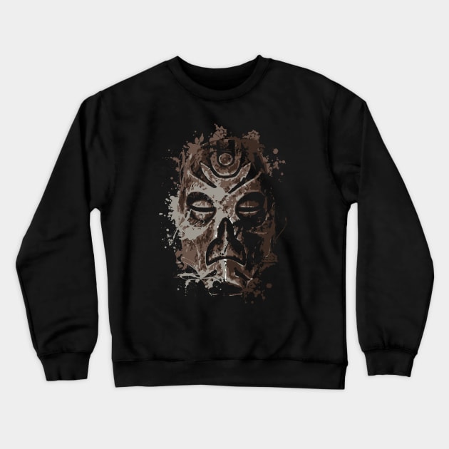 The Priest Mask Crewneck Sweatshirt by TeruTeeSign